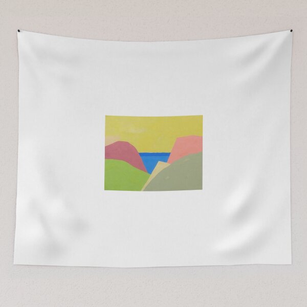 Item preview, Etel Adnan art - Etel Adnan artist - Etel Adnan painting - Etel Adnan abstract art - Etel Adnan landscape designed and sold by AnreatLTD.
