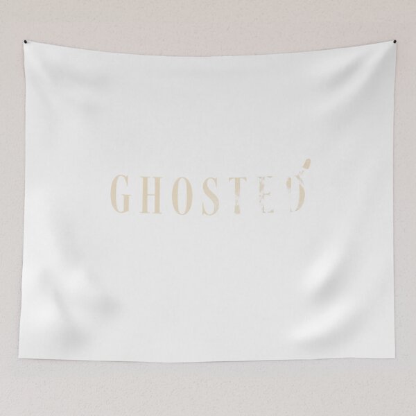 Item preview, Ghosted – Disappearing Ghost Minimalist Halloween Typography designed and sold by pinkaesthetik.