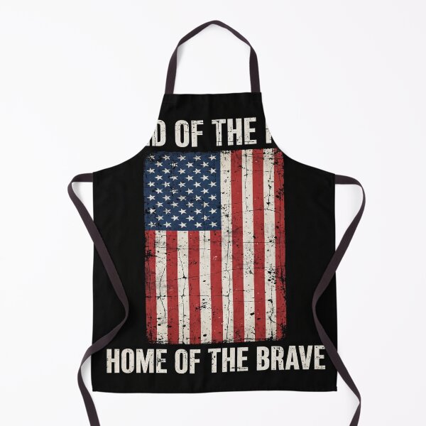 Item preview, Land of the Free – Home of the Brave designed and sold by Freedom In Threads.