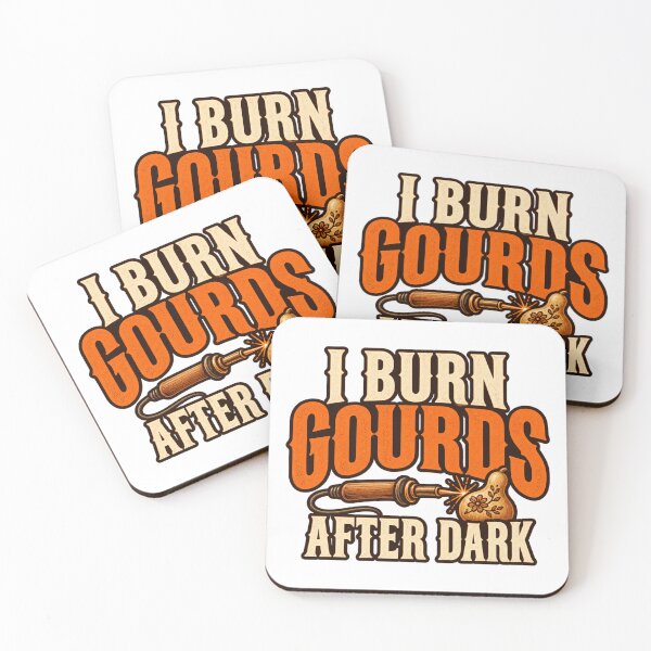 Item preview, I Burn Gourds After Dark Funny Pyrography Gift designed and sold by UrbanCanvvas.