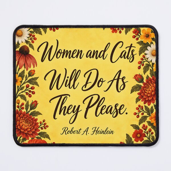 Item preview, Women and Cats Will Do As They Please designed and sold by Rockett Graphics.