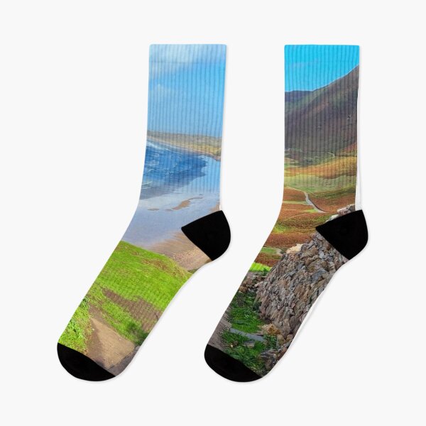 Item preview, Steep Path down to Rhossili Bay, Wales designed and sold by Violaman.