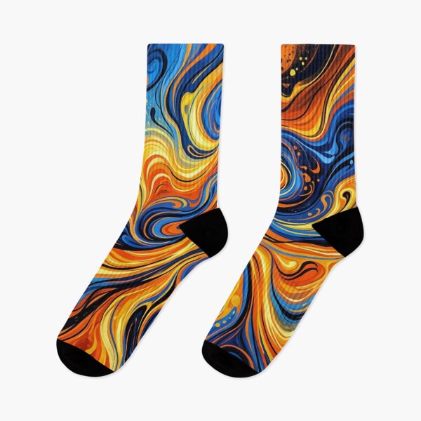 Item preview, Flaming dance of colors designed and sold by Sigtrix.