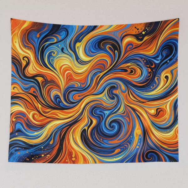 Item preview, Flaming dance of colors designed and sold by Sigtrix.