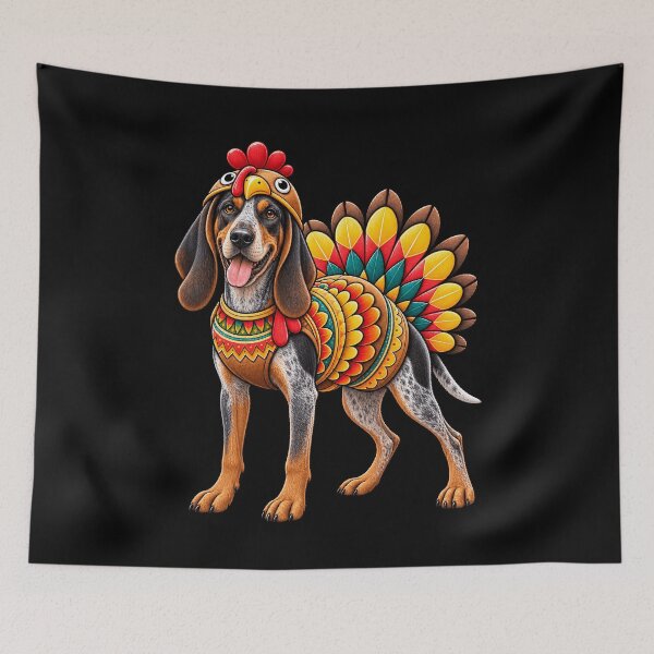 Item preview, Funny American English Coonhound Turkey Costume Thanksgiving Dog Lover designed and sold by rafaeltto.
