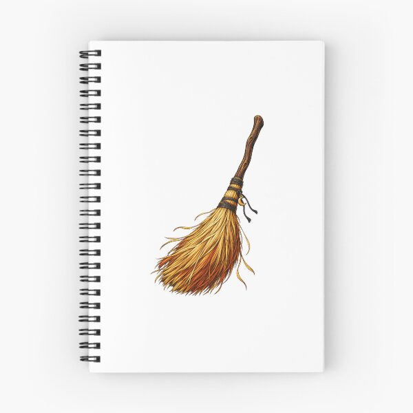 Item preview, Halloween Broomcorn Besom Maker Hand Bound Broom designed and sold by UrbanCanvvas.