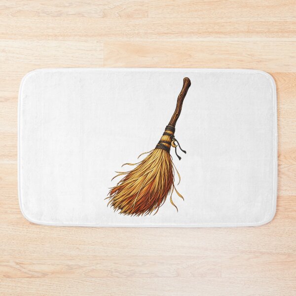 Item preview, Halloween Broomcorn Besom Maker Hand Bound Broom designed and sold by UrbanCanvvas.