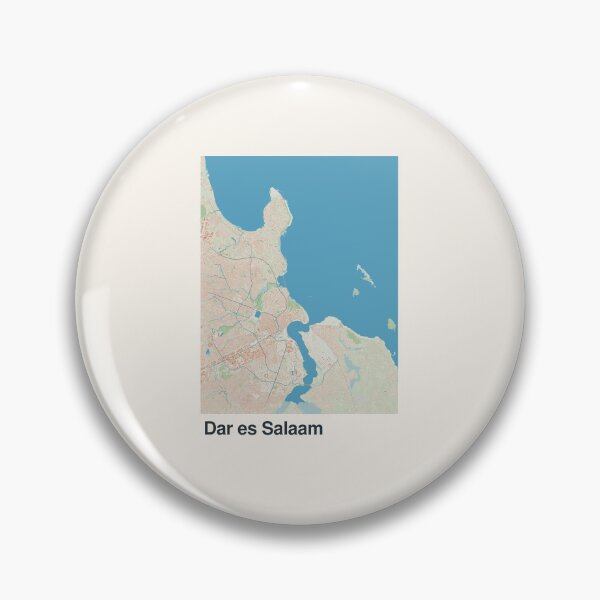 Item preview, Dar es Salaam Minimalistic Map Art designed and sold by MapsNerd.