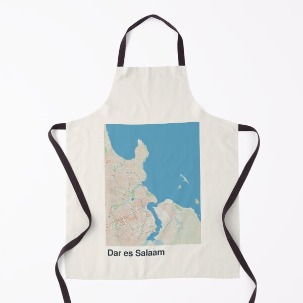 Item preview, Dar es Salaam Minimalistic Map Art designed and sold by MapsNerd.