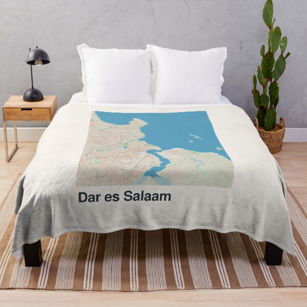 Item preview, Dar es Salaam Minimalistic Map Art designed and sold by MapsNerd.