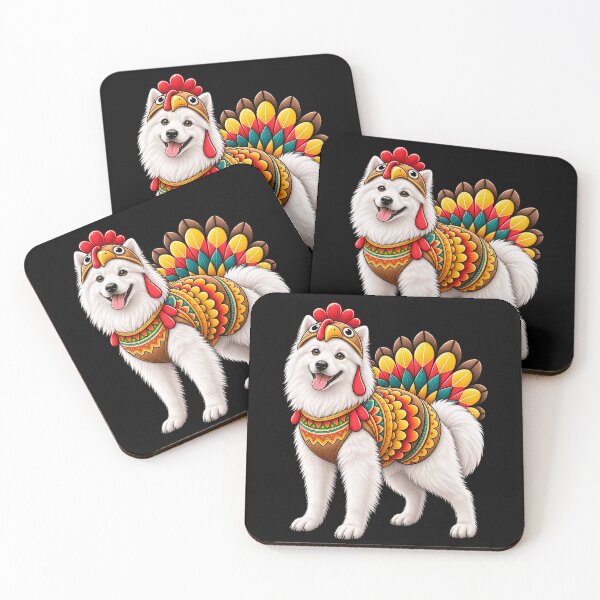 Item preview, Funny American Eskimo Turkey Costume Thanksgiving Dog Lover designed and sold by rafaeltto.