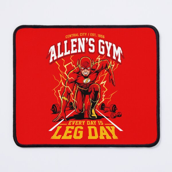 Item preview, Allen's Gym Every Day Is Leg Day Speedster Fitness designed and sold by MikeMoreArt.