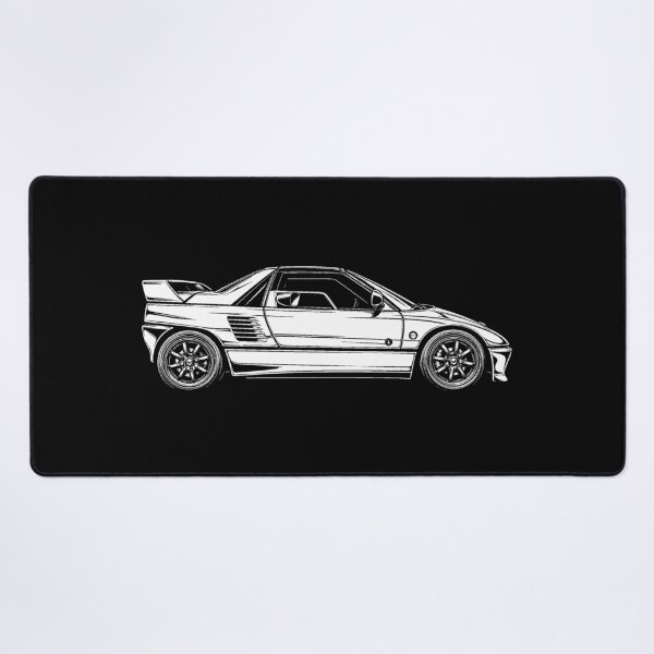 Item preview, Japanese Mid-Engine Kei Sports Car – Minimalist Line Art designed and sold by Hughey-Builds.