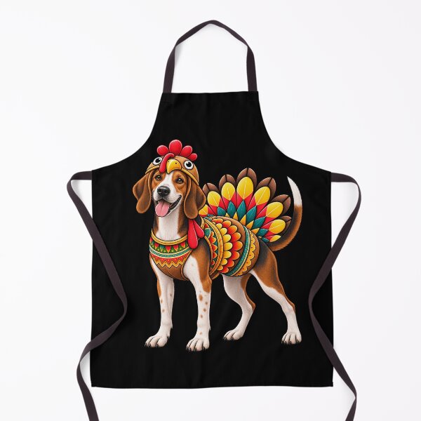 Item preview, Funny American Foxhound Turkey Costume Thanksgiving Dog Lover designed and sold by rafaeltto.