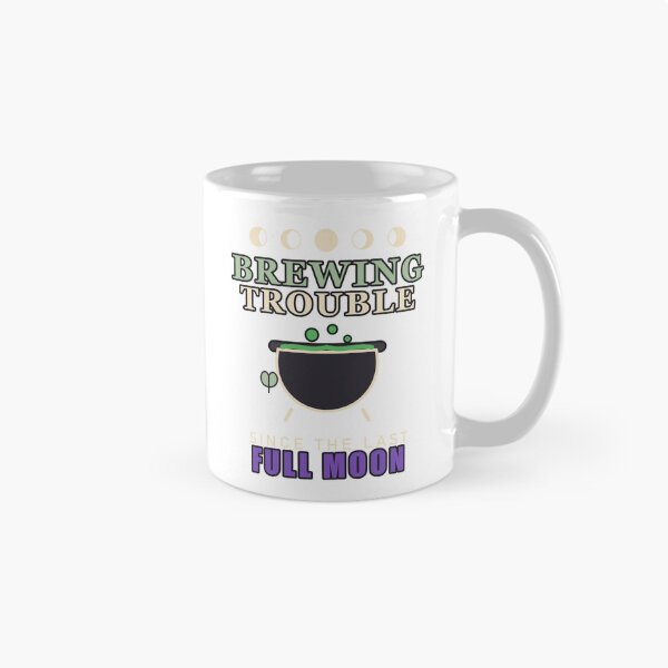Item preview, Brewing Trouble Since the Last Full Moon – Witchy Cauldron designed and sold by Gabtrex.