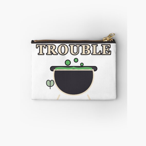 Item preview, Brewing Trouble Since the Last Full Moon – Witchy Cauldron designed and sold by Gabtrex.
