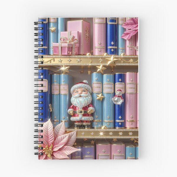Item preview, Christmas Reading Corner with Golden Santa designed and sold by BriSher.