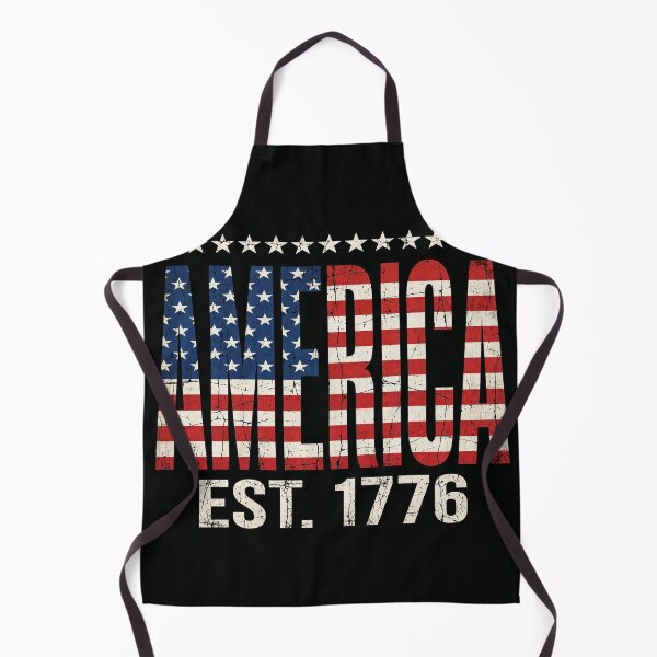 Item preview, America Est. 1776 – Flag Letters designed and sold by Freedom In Threads.