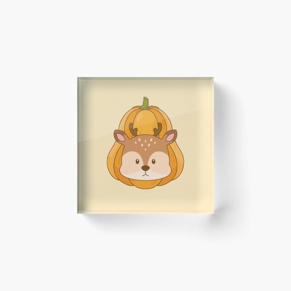 Item preview, Pumpkin Hat Deer designed and sold by salposi.