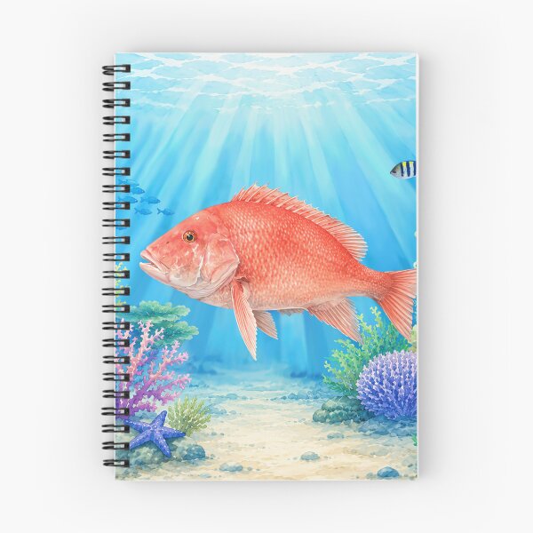 Item preview, Great Barrier Reef with Red Emperor and Shark designed and sold by Kestrelle.