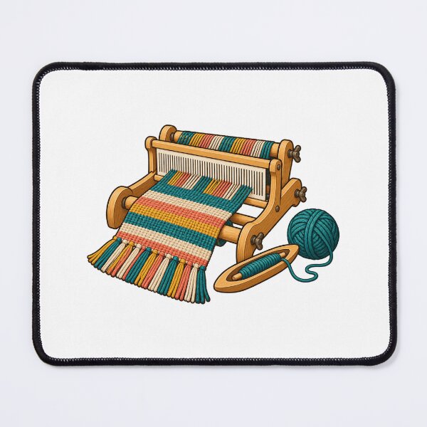 Item preview, Rigid Heddle Weaver Portable Loom Art designed and sold by UrbanCanvvas.