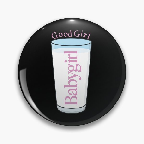 Item preview, drink your milk baby girl designed and sold by Midnight Kadama Studio.