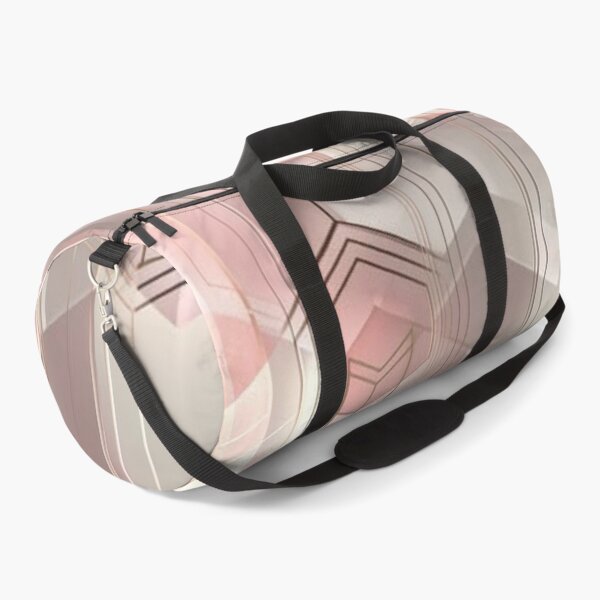 Item preview, Rose Gold Geometric Art Deco — Aesthetic Abstract Cubes Pattern designed and sold by LYAN-STORE.