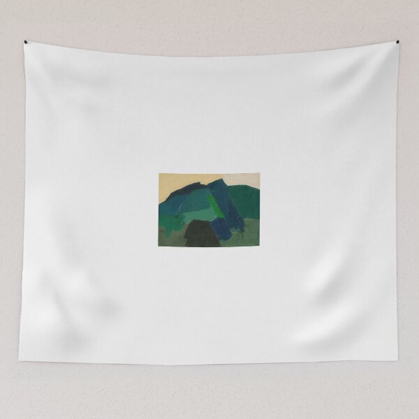 Item preview, Etel Adnan art - Etel Adnan artist - Etel Adnan painting - Etel Adnan abstract art - Etel Adnan landscape designed and sold by AnreatLTD.