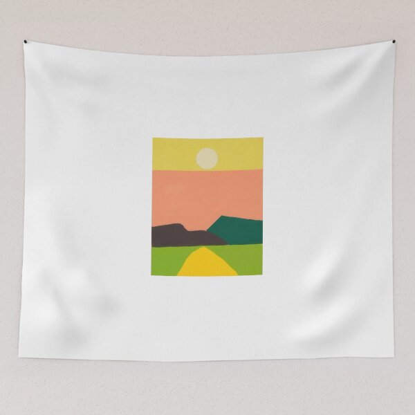 Item preview, Etel Adnan art - Etel Adnan artist - Etel Adnan painting - Etel Adnan abstract art - Etel Adnan landscape designed and sold by AnreatLTD.