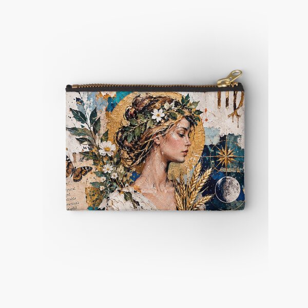 Item preview, Virgo Astrology Painting – Celestial Zodiac Maiden Art designed and sold by GalleryKauffeld.