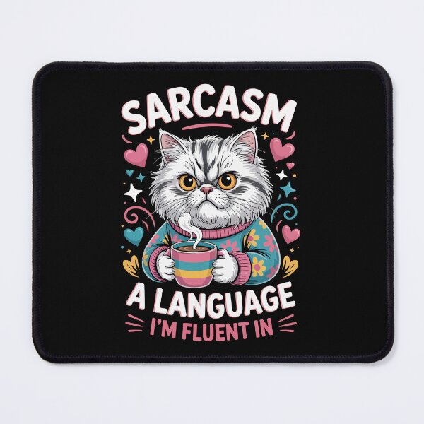 Item preview, Sarcasm is a language I am fluent in designed and sold by jkrphoto.