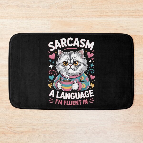 Item preview, Sarcasm is a language I am fluent in designed and sold by jkrphoto.