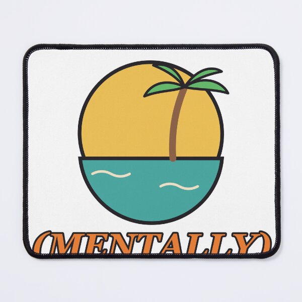 Item preview, Out of Office (Mentally) – Funny Retro Beach Sunset designed and sold by Gabtrex.