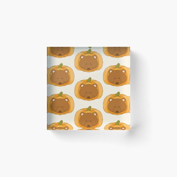 Item preview, Pumpkin Hat Bear designed and sold by salposi.