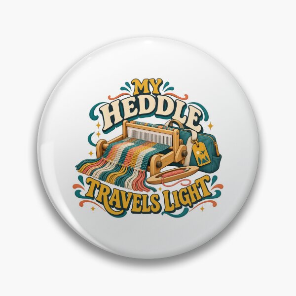 Item preview, My Heddle Travels Light Illustrated Portable Loom designed and sold by UrbanCanvvas.