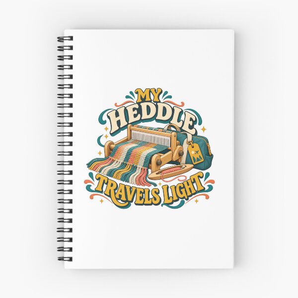 Item preview, My Heddle Travels Light Illustrated Portable Loom designed and sold by UrbanCanvvas.