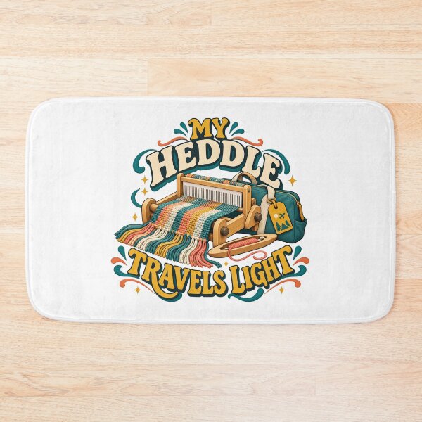 Item preview, My Heddle Travels Light Illustrated Portable Loom designed and sold by UrbanCanvvas.