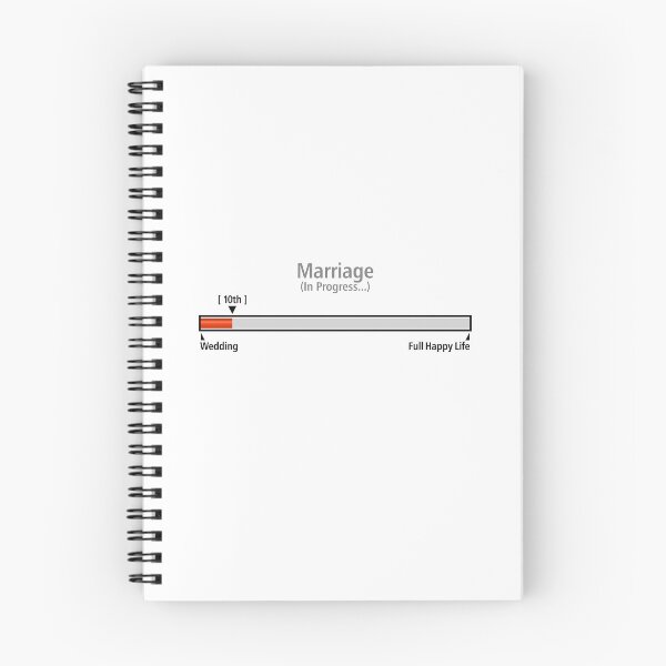 Item preview, Progress Bar - Marriage, 10 Years designed and sold by fantasticplaces.
