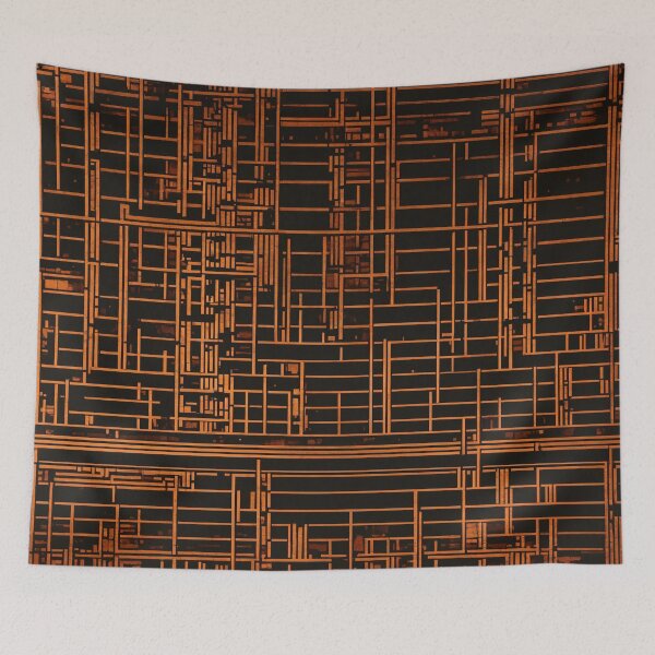 Item preview, Seamless Pattern Circuit Board designed and sold by shelteredinside.