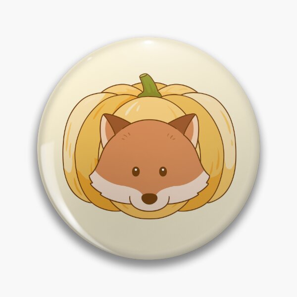 Item preview, Pumpkin Hat Fox designed and sold by salposi.