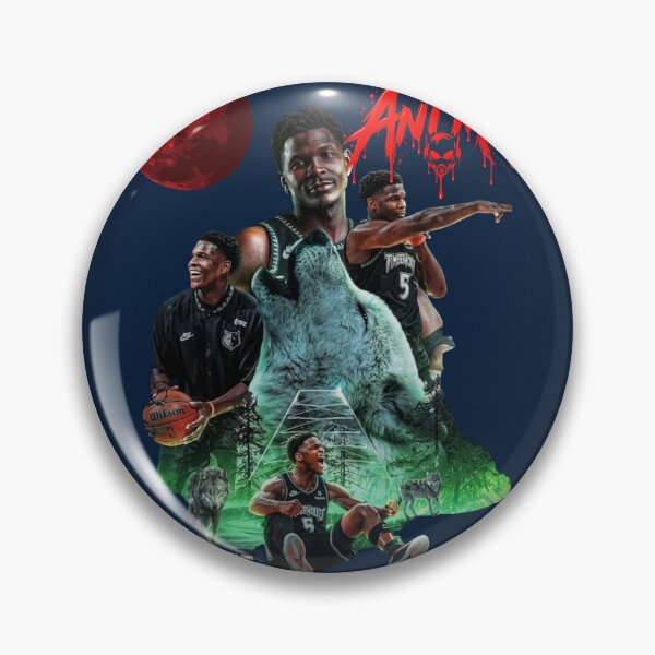 Item preview, Camiseta estampada de baloncesto de Anthony Edwards. designed and sold by Witty-ink.
