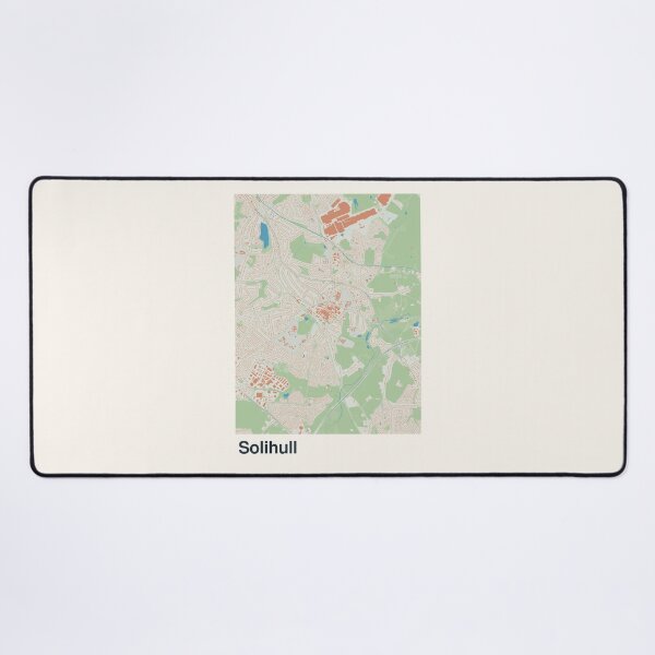 Item preview, Solihull Minimalistic Map Art designed and sold by MapsNerd.