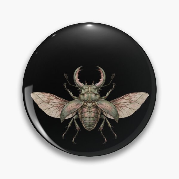 Item preview, Pastel Goth Stag Beetle Streetwear designed and sold by Elżbieta  Kaps.