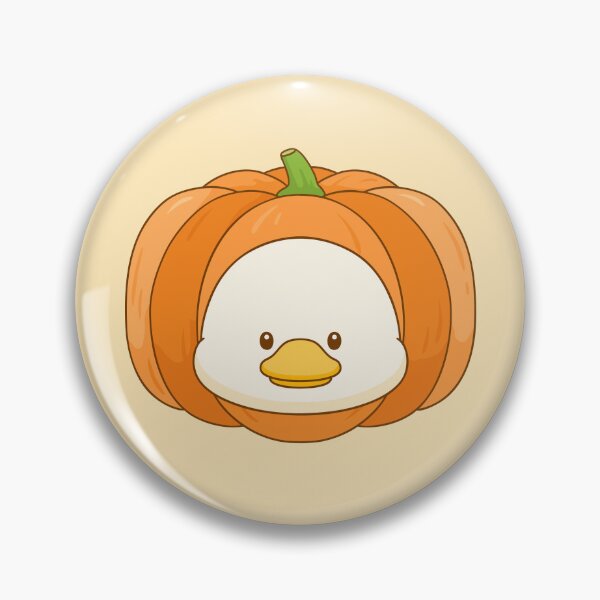 Item preview, Pumpkin Hat Duck designed and sold by salposi.