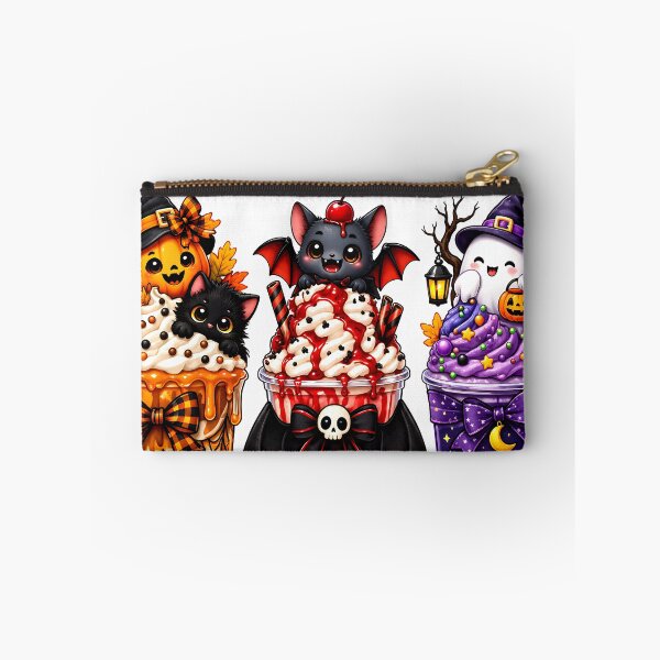 Item preview, Spooky Halloween Cute Monster Milkshake Trio designed and sold by Pure Craft.