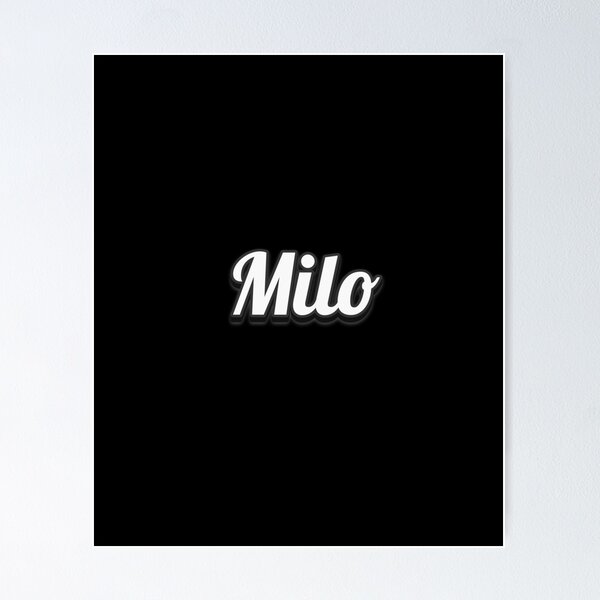Item preview, Milo Funny Personalized Name - Cool Custom Gift for Men and Boys designed and sold by Oussinc.