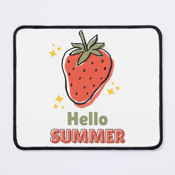 Item preview, Hello Summer Cute Strawberry Fruit Summer designed and sold by Mr besho.