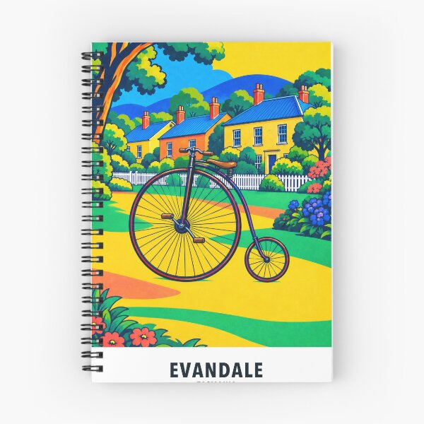 Item preview, Evandale Penny Farthing Heritage Village designed and sold by Print My Town.