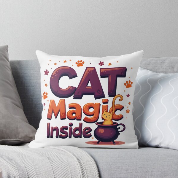 Item preview, cat magic inside cute cat halloween  designed and sold by Panya-Design.
