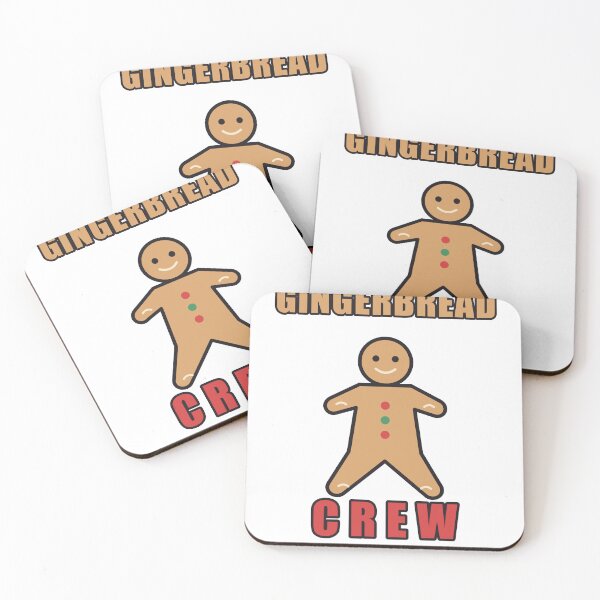 Item preview, Gingerbread Crew – Cute Christmas Cookie designed and sold by Gabtrex.